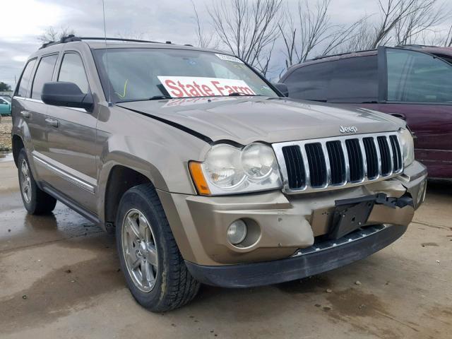 1J8HS58N16C113059 - 2006 JEEP GRAND CHER BEIGE photo 1