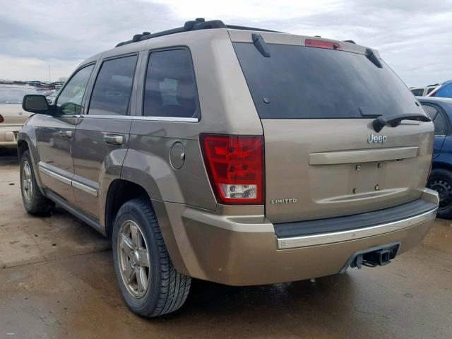 1J8HS58N16C113059 - 2006 JEEP GRAND CHER BEIGE photo 3