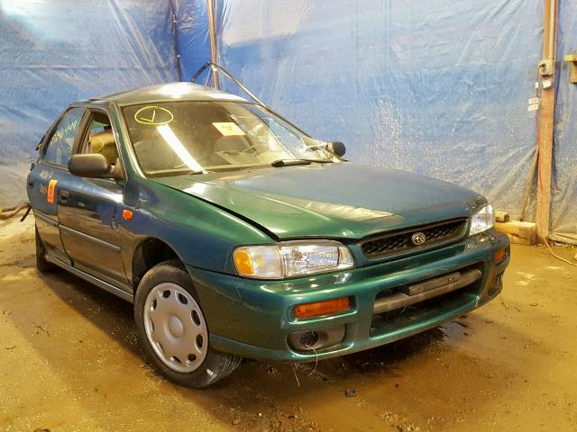 JF1GC4353YH502993 - 2000 SUBARU IMPREZA L GREEN photo 1