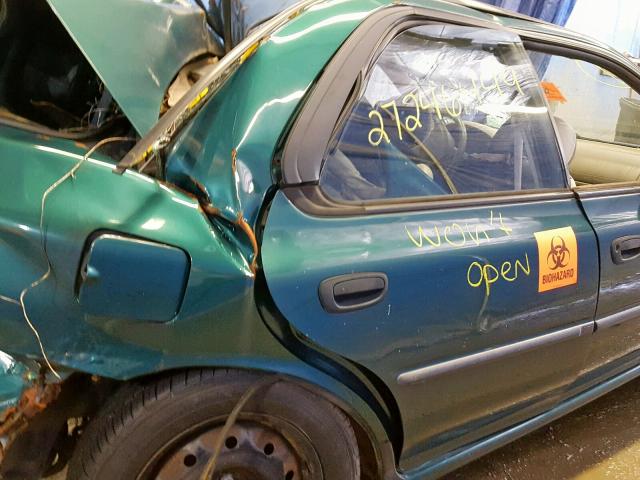 JF1GC4353YH502993 - 2000 SUBARU IMPREZA L GREEN photo 6