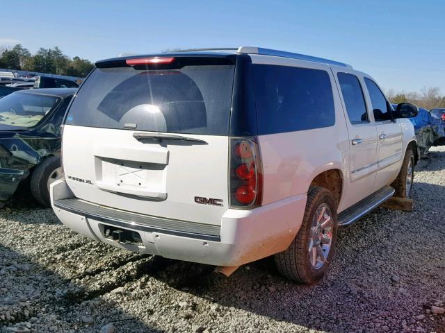 1GKFK66867J274185 - 2007 GMC YUKON XL D WHITE photo 4