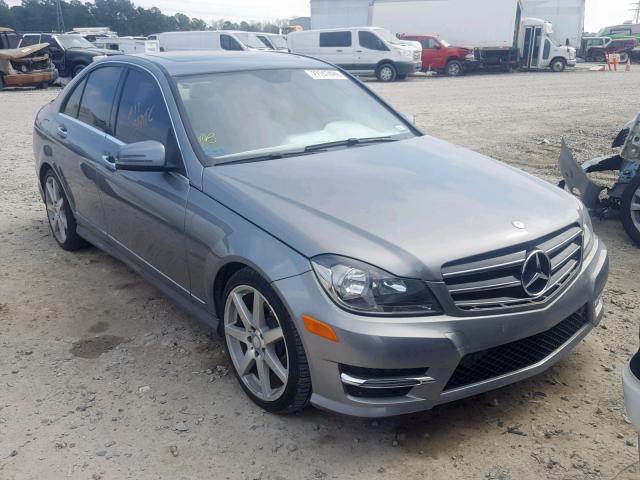 WDDGF4HB2ER305700 - 2014 MERCEDES-BENZ C 250 GRAY photo 1