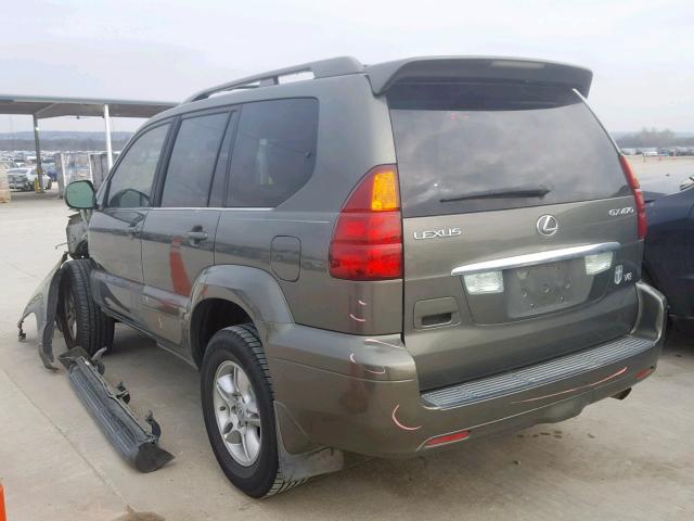 JTJBT20X060099921 - 2006 LEXUS GX 470 GREEN photo 3