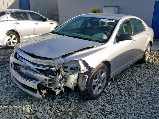 1G1ZB5E02CF253208 - 2012 CHEVROLET MALIBU LS SILVER photo 2