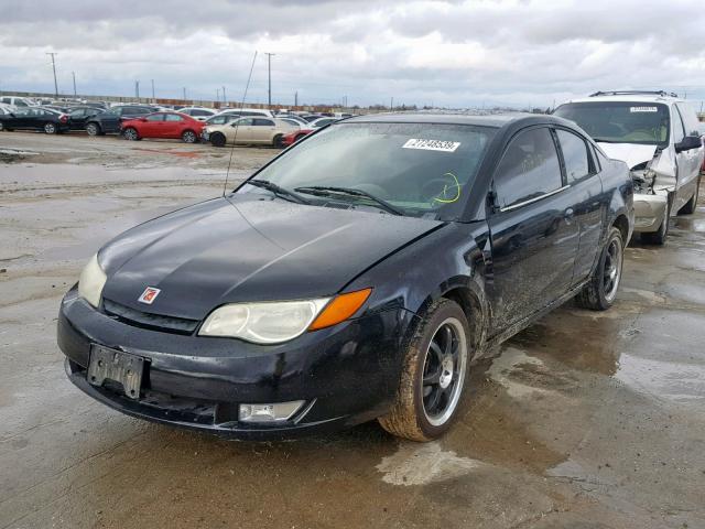 1G8AW12FX4Z139378 - 2004 SATURN ION LEVEL BLACK photo 2