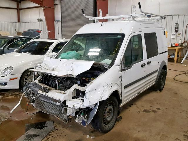 NM0LS6BN4DT125930 - 2013 FORD TRANSIT CO WHITE photo 2