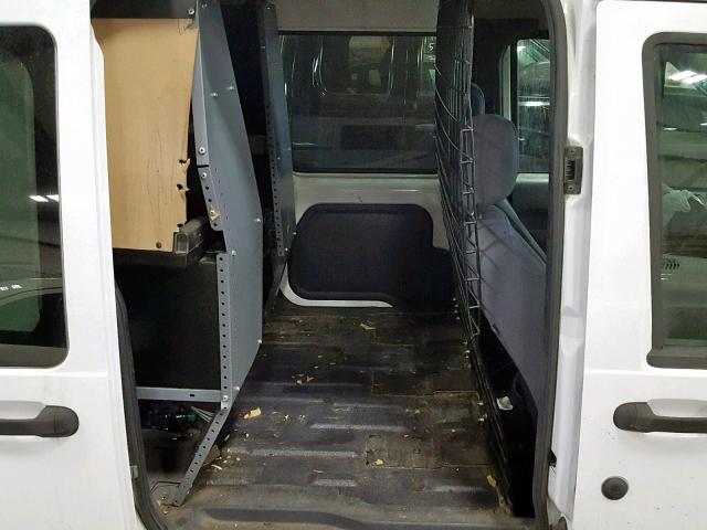 NM0LS6BN4DT125930 - 2013 FORD TRANSIT CO WHITE photo 6