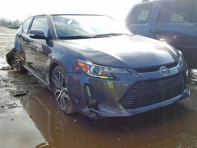 JTKJF5C75FJ004503 - 2015 TOYOTA SCION TC ნაცრისფერი ფოტო 1