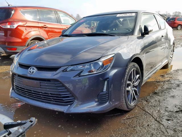 JTKJF5C75FJ004503 - 2015 TOYOTA SCION TC ნაცრისფერი ფოტო 2