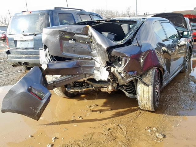 JTKJF5C75FJ004503 - 2015 TOYOTA SCION TC ნაცრისფერი ფოტო 4