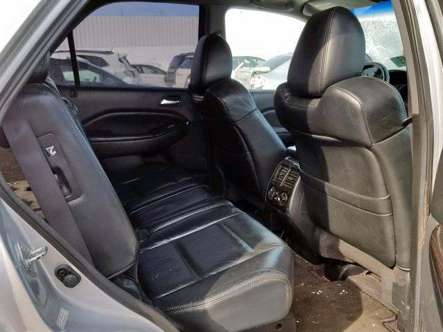 2HNYD18686H522153 - 2006 ACURA MDX TOURIN SILVER photo 6