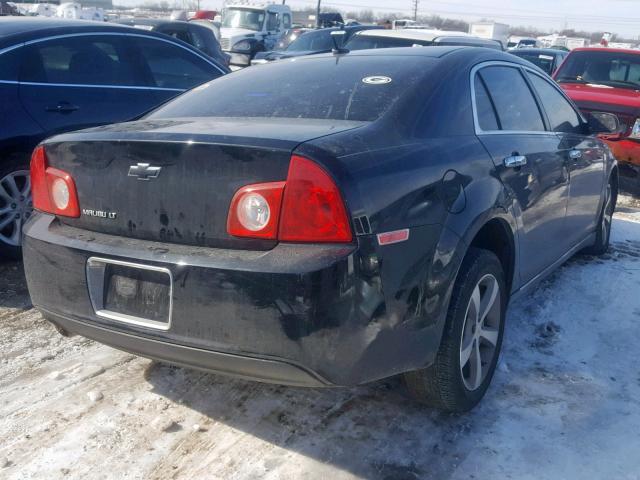 1G1ZC5E19BF297145 - 2011 CHEVROLET MALIBU 1LT BLACK photo 4