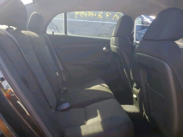 1G1ZC5E19BF297145 - 2011 CHEVROLET MALIBU 1LT BLACK photo 6