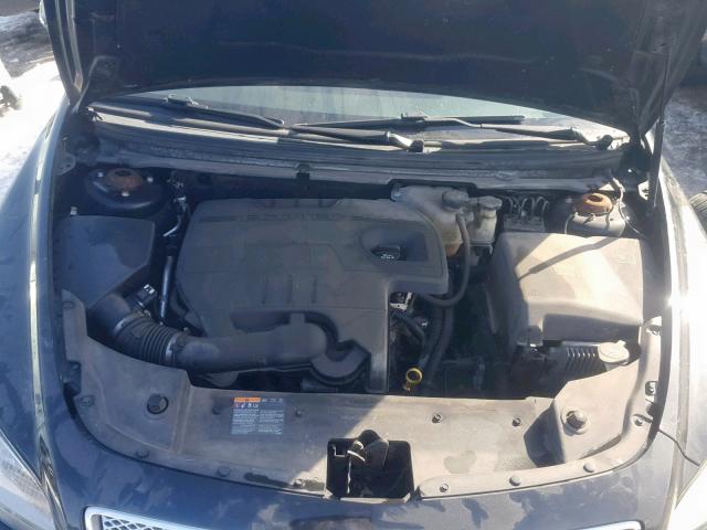 1G1ZC5E19BF297145 - 2011 CHEVROLET MALIBU 1LT BLACK photo 7