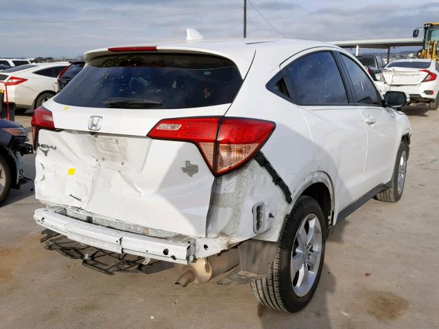 3CZRU5H53GM738711 - 2016 HONDA HR-V EX WHITE photo 4