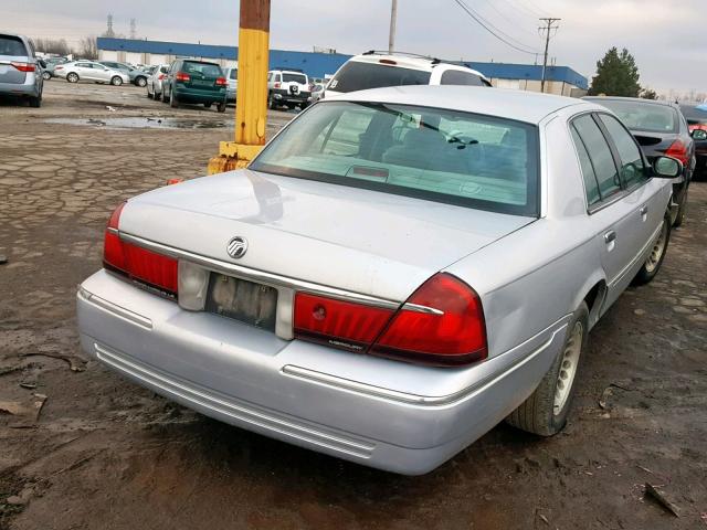 2MEFM75W8YX716192 - 2000 MERCURY GRAND MARQ SILVER photo 4