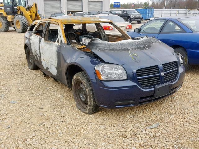 2D4FV47T96H122110 - 2006 DODGE MAGNUM SE BLUE photo 1