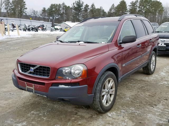 YV1CZ911251149245 - 2005 VOLVO XC90 T6 RED photo 2