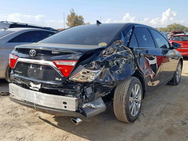 4T1BF1FK2HU800501 - 2017 TOYOTA CAMRY LE BLACK photo 4