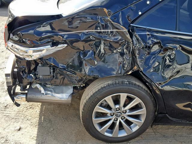 4T1BF1FK2HU800501 - 2017 TOYOTA CAMRY LE BLACK photo 9