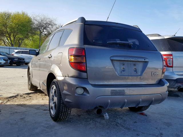 5Y2SL63875Z475166 - 2005 PONTIAC VIBE GRAY photo 3