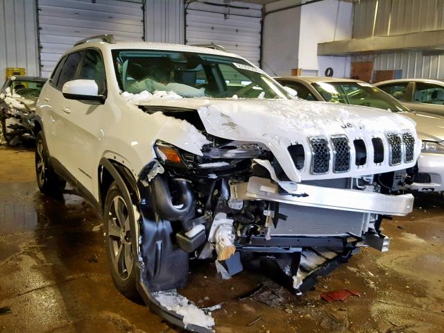 1C4PJMDX2KD303674 - 2019 JEEP CHEROKEE L WHITE photo 1