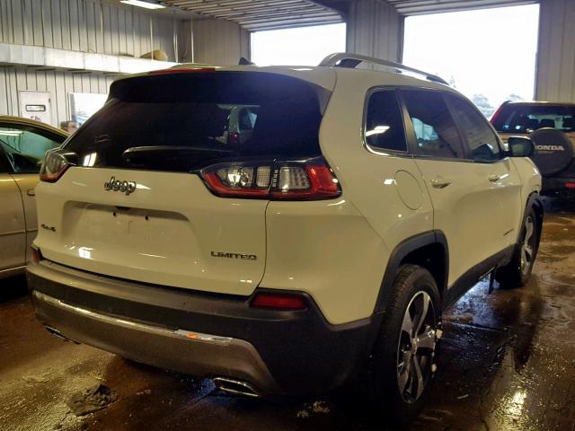 1C4PJMDX2KD303674 - 2019 JEEP CHEROKEE L WHITE photo 4