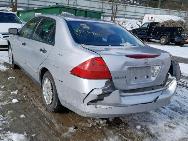 1HGCM56176A167443 - 2006 HONDA ACCORD VAL GRAY photo 3