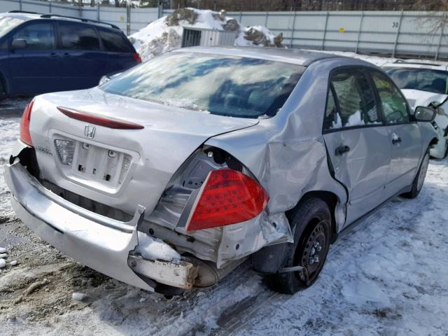 1HGCM56176A167443 - 2006 HONDA ACCORD VAL GRAY photo 4