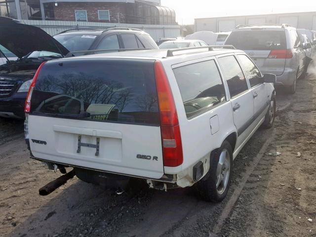 YV1LW5826T2260131 - 1996 VOLVO 850 R WHITE photo 4