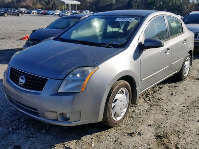 3N1AB61E38L716694 - 2008 NISSAN SENTRA 2.0 GRAY photo 2