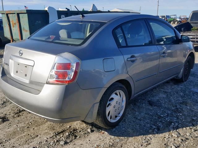 3N1AB61E38L716694 - 2008 NISSAN SENTRA 2.0 GRAY photo 4