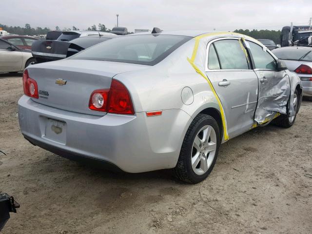 1G1ZB5E00CF329086 - 2012 CHEVROLET MALIBU LS SILVER photo 4