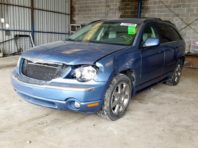 2A8GF78X57R328000 - 2007 CHRYSLER PACIFICA L BLUE photo 2