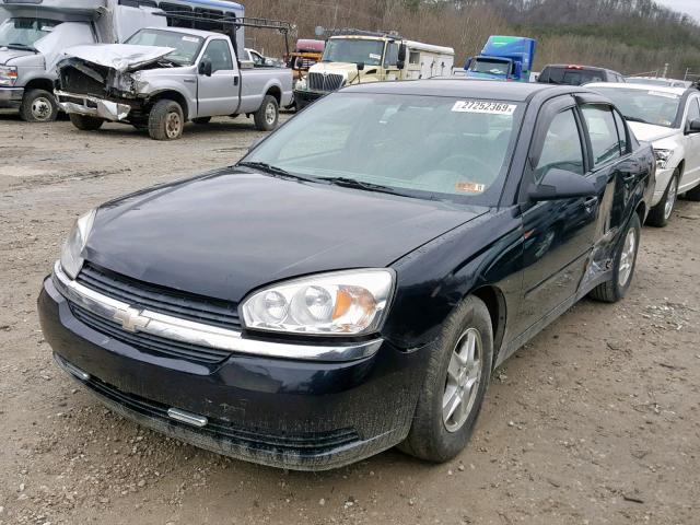 1G1ZT52824F178258 - 2004 CHEVROLET MALIBU LS BLACK photo 2