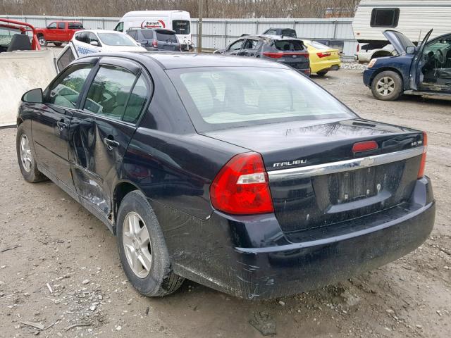 1G1ZT52824F178258 - 2004 CHEVROLET MALIBU LS BLACK photo 3