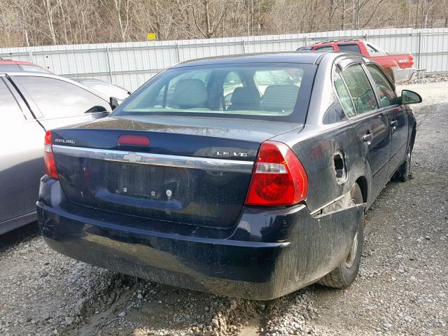 1G1ZT52824F178258 - 2004 CHEVROLET MALIBU LS BLACK photo 4