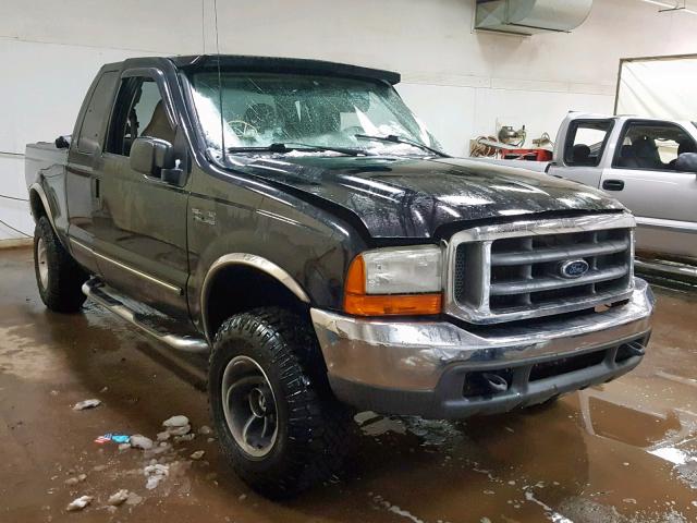 1FTSX31FXYEB14059 - 2000 FORD F350 SRW S BLACK photo 1