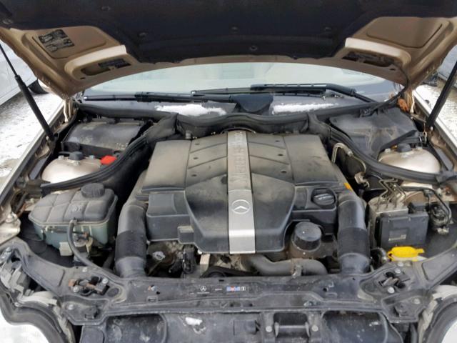 WDBRH81J24F512348 - 2004 MERCEDES-BENZ C 240 SPOR BROWN photo 7