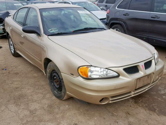 1G2NE52EX5M209814 - 2005 PONTIAC GRAND AM S GOLD photo 1