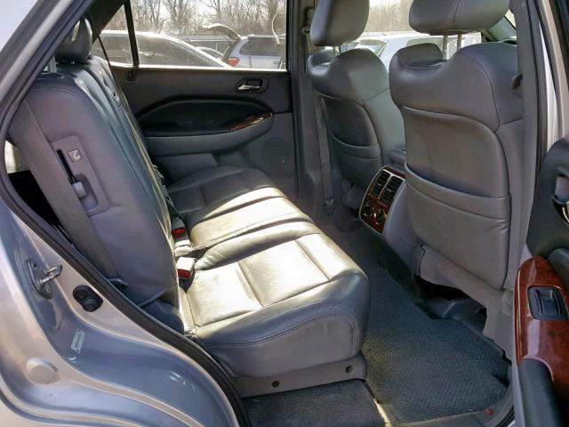 2HNYD18673H510412 - 2003 ACURA MDX TOURIN SILVER photo 6