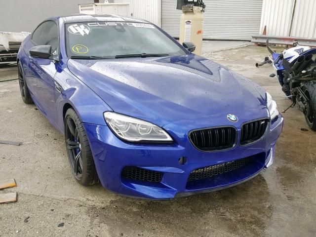 WBS6J9C52GD934479 - 2016 BMW M6 BLUE photo 1