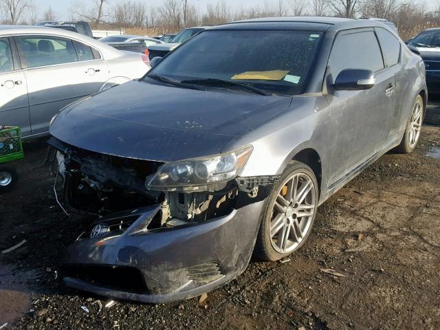 JTKJF5C78B3017017 - 2011 TOYOTA SCION TC CHARCOAL photo 2