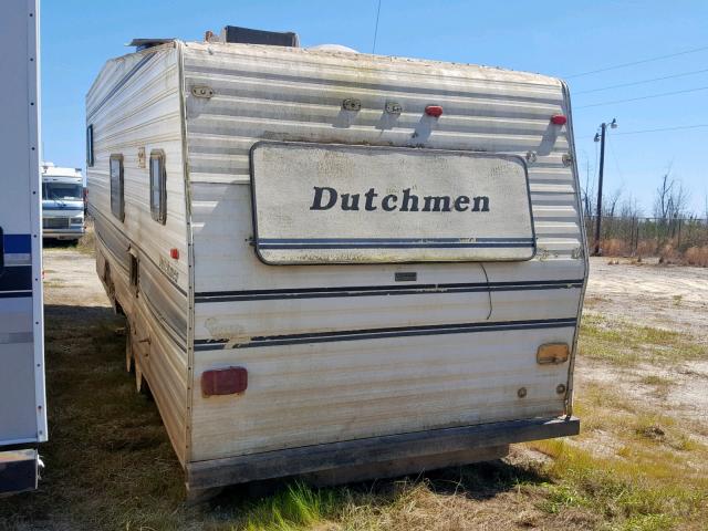 47CF20P26P1029422 - 1993 DUTC 5TH WHEEL WHITE photo 3