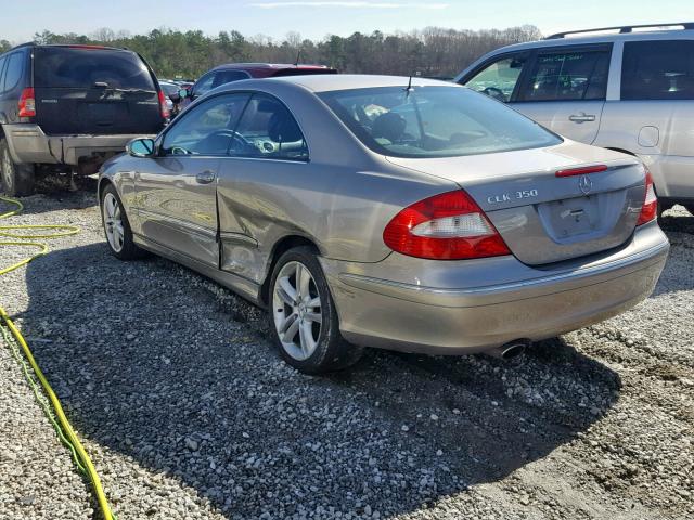 WDBTJ56H36F182740 - 2006 MERCEDES-BENZ CLK 350 SILVER photo 3