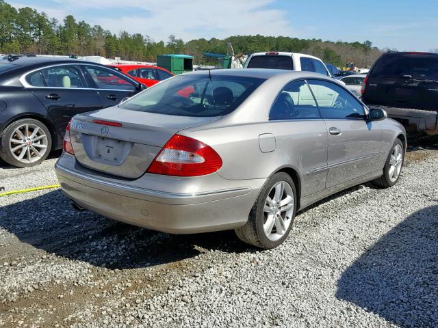 WDBTJ56H36F182740 - 2006 MERCEDES-BENZ CLK 350 SILVER photo 4