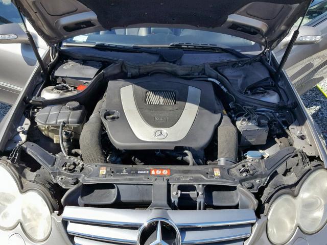 WDBTJ56H36F182740 - 2006 MERCEDES-BENZ CLK 350 SILVER photo 7