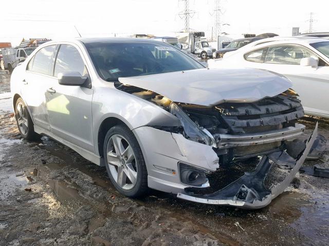 3FAHP0DC3AR276358 - 2010 FORD FUSION SPO SILVER photo 1