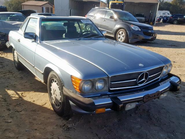 WDBBA48DXJA075996 - 1988 MERCEDES-BENZ 560 SL GRAY photo 1