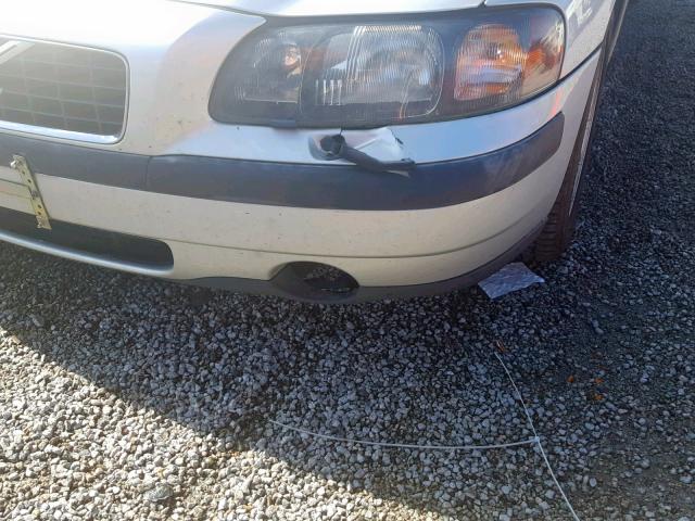 YV1RS58D522099289 - 2002 VOLVO S60 2.4T SILVER photo 10